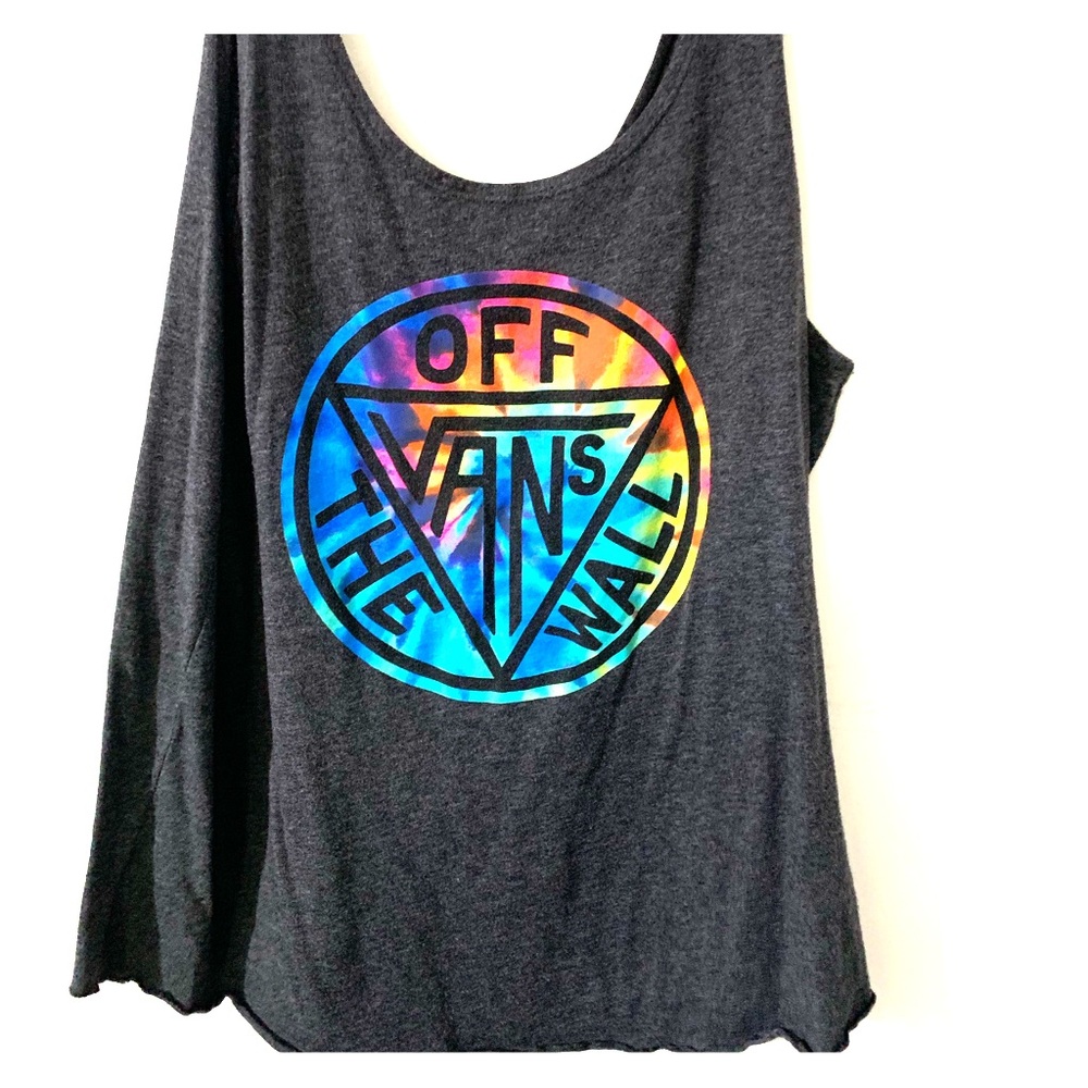 Tye dye Vans tank top